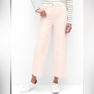 Banana Republic Women's Cropped Jeans in Light Pink